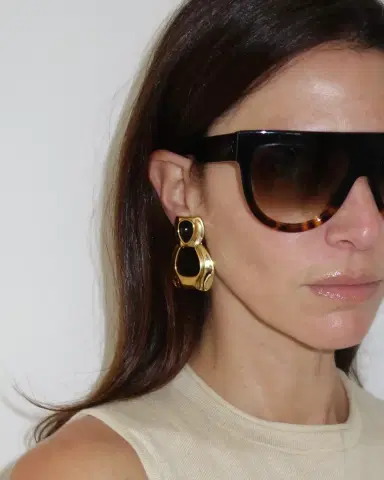 Jen Wonders Studio Givenchy Cabochon Earrings | Thumbnail 3 Jen Wonders Studio Givenchy Cabochon Earrings | Thumbnail 3