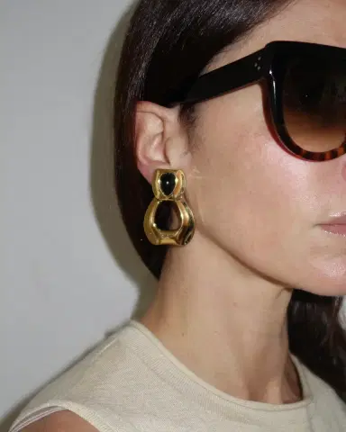 Jen Wonders Studio Givenchy Cabochon Earrings | Thumbnail 1 Jen Wonders Studio Givenchy Cabochon Earrings | Thumbnail 1