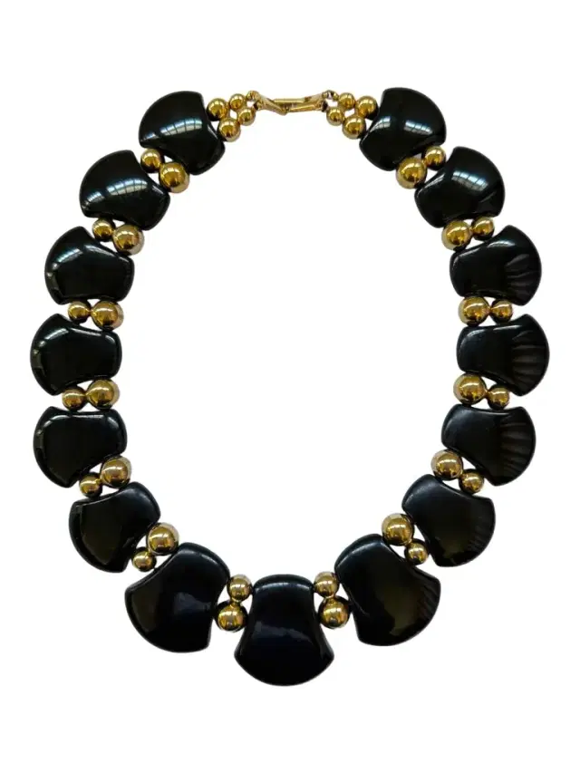 Glossy Black Chocker