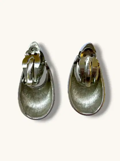 Jen Wonders Studio Silver Textured Earrings | Thumbnail 5
