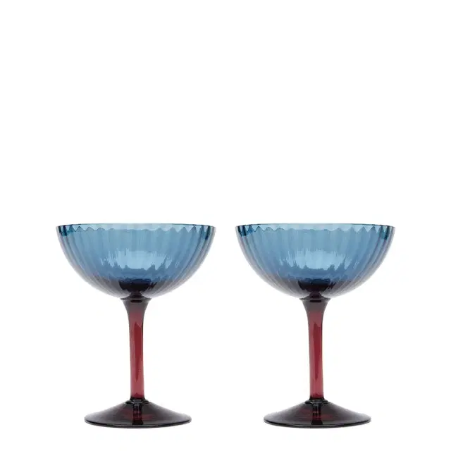 La DoubleJ Champagne Coupe Set of 2