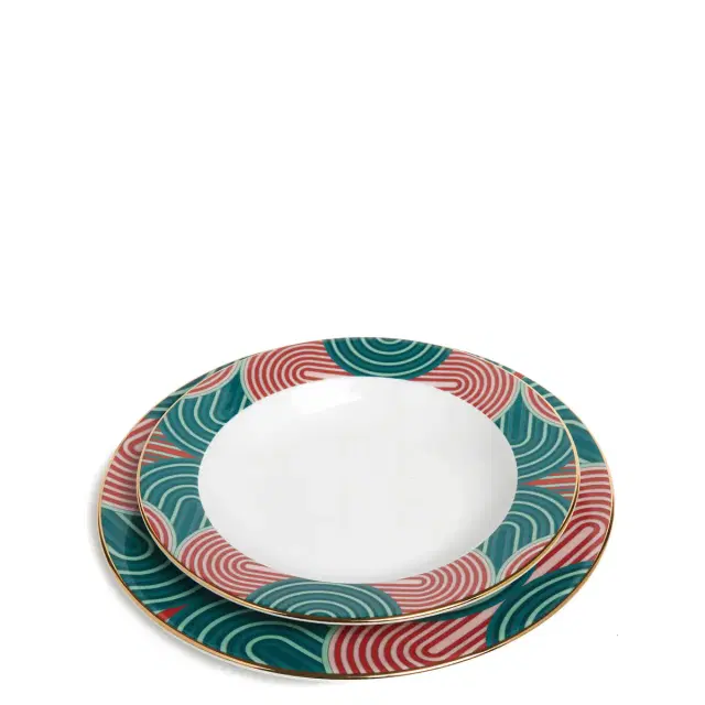 La DoubleJ Soup And Dinner Plates Set Of 2