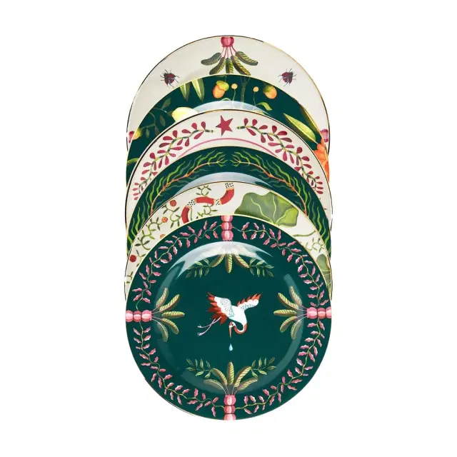 La DoubleJ Dessert Plates Set of 6