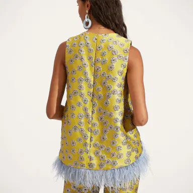 La DoubleJ La Scala Top (With Feathers) | Thumbnail 2 La DoubleJ La Scala Top (With Feathers) | Thumbnail 2