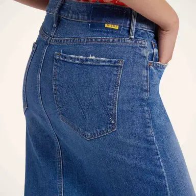 La DoubleJ The Button Front Vagabond Midi Skirt | Thumbnail 4