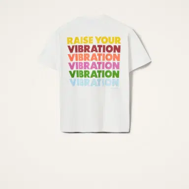 La DoubleJ Raise Your Vibration T-Shirt | Thumbnail 6