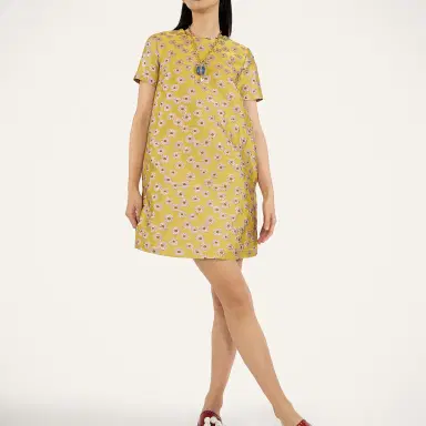 La DoubleJ Mini Swing Dress | Thumbnail 3