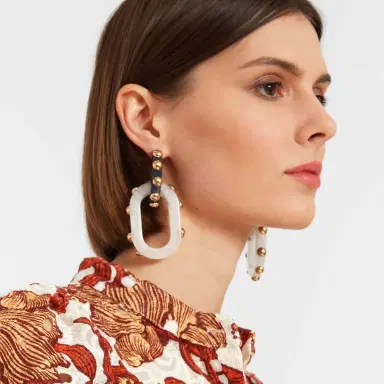 La DoubleJ Nefertiti Double Earrings | Thumbnail 3 La DoubleJ Nefertiti Double Earrings | Thumbnail 3