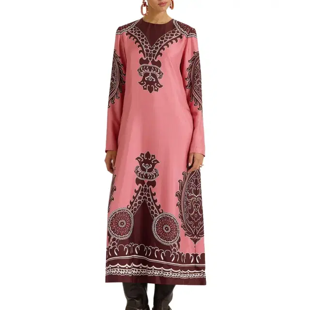 Long Sleeve Swing Dress
