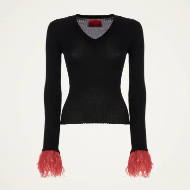 La DoubleJ V-Neck High Kick Top | Thumbnail 5 La DoubleJ V-Neck High Kick Top | Thumbnail 5