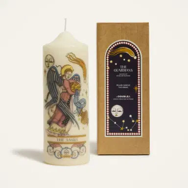 La DoubleJ Printed Pillar Candle | Thumbnail 2