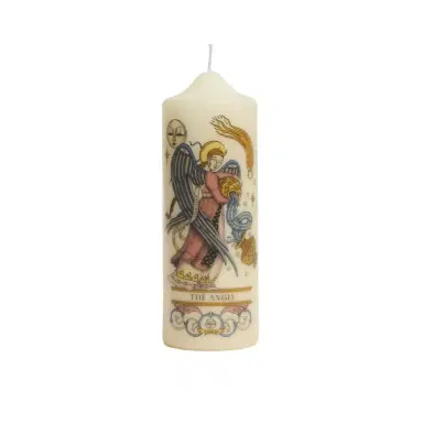 La DoubleJ Printed Pillar Candle | Thumbnail 1
