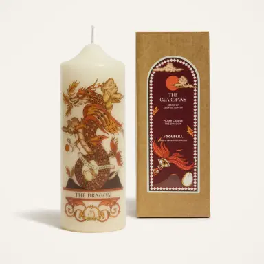 La DoubleJ Printed Pillar Candle | Thumbnail 2