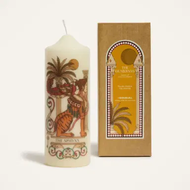 La DoubleJ Printed Pillar Candle | Thumbnail 2