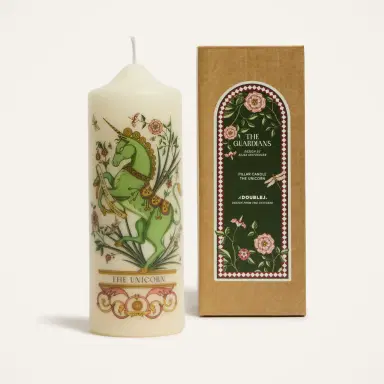 La DoubleJ Printed Pillar Candle | Thumbnail 2