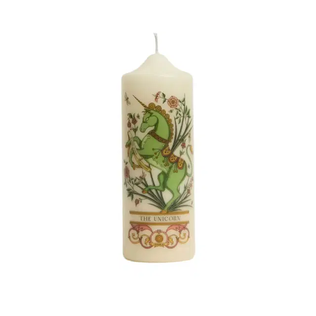 La DoubleJ Printed Pillar Candle