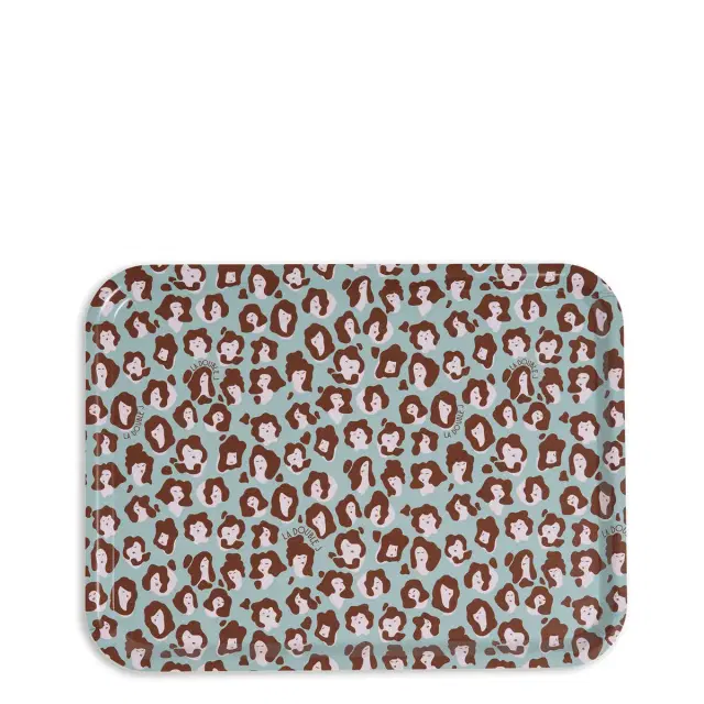 La DoubleJ Rectangular Printed Tray