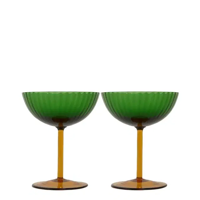 La DoubleJ Champagne Coupe Set of 2