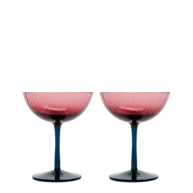 La DoubleJ Champagne Coupe Set of 2