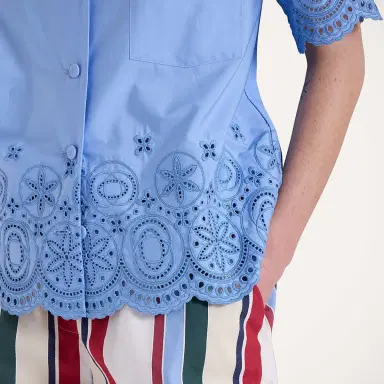 La DoubleJ Boxy Shirt Sangallo | Thumbnail 5 La DoubleJ Boxy Shirt Sangallo | Thumbnail 5