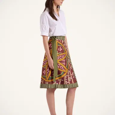 La DoubleJ Pareo Midi Skirt | Thumbnail 3