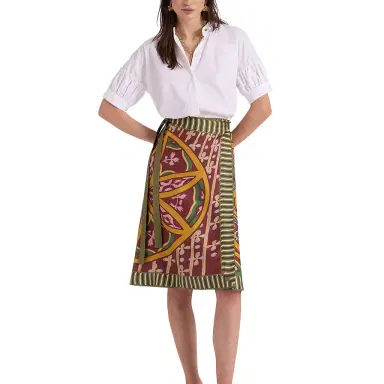 La DoubleJ Pareo Midi Skirt | Thumbnail 1