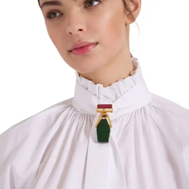 La Double J Portal Brooch