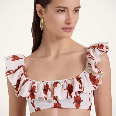 La DoubleJ Ruffle Bikini Top | Thumbnail 4 La DoubleJ Ruffle Bikini Top | Thumbnail 4