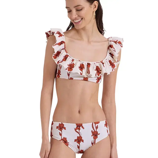 Ruffle Bikini Top