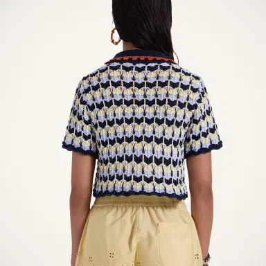 La DoubleJ Perry Knit Polo | Thumbnail 2 La DoubleJ Perry Knit Polo | Thumbnail 2
