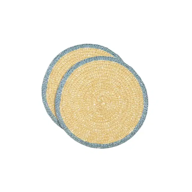 La DoubleJ Straw Coasters Set Of 2