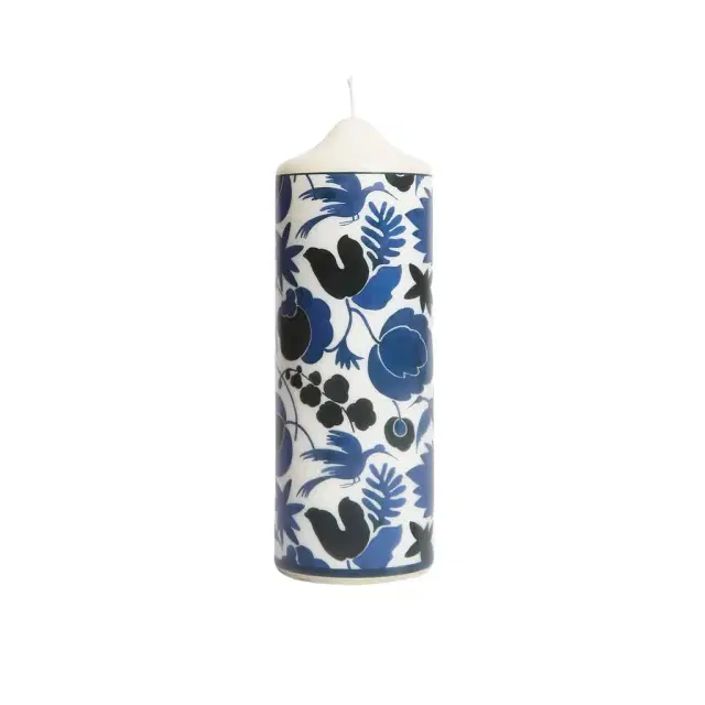 La DoubleJ Printed Pillar Candle