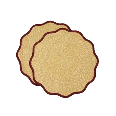 La DoubleJ Straw Cloud Placemats Set Of 2 | Thumbnail 1 La DoubleJ Straw Cloud Placemats Set Of 2 | Thumbnail 1