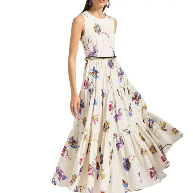 Sleeveless Big Dress
