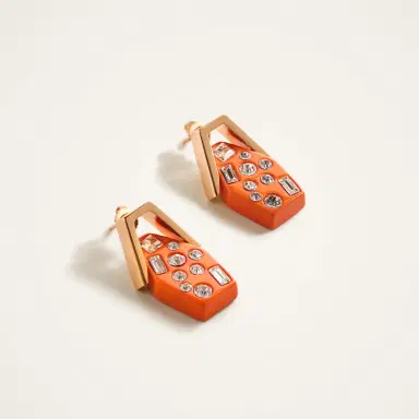 La DoubleJ Crystalled Portal Earrings | Thumbnail 4 La DoubleJ Crystalled Portal Earrings | Thumbnail 4