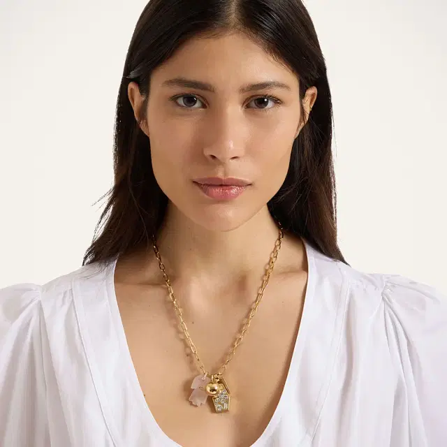 La Double J Protection Charm Necklace