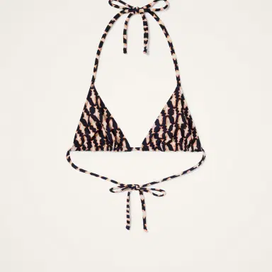 La DoubleJ Triangle Bikini Top | Thumbnail 4