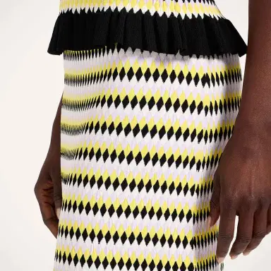 La DoubleJ Checkers Skirt | Thumbnail 3 La DoubleJ Checkers Skirt | Thumbnail 3