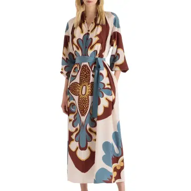 La DoubleJ Midi Cerere Shirt Dress | Thumbnail 1