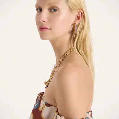 La DoubleJ Dew Earrings Bicolor Mini | Thumbnail 2