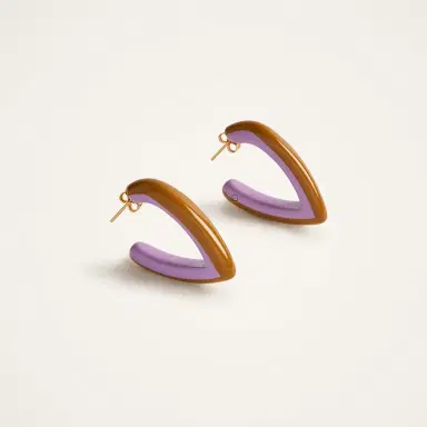 La DoubleJ Dew Earrings Bicolor Mini | Thumbnail 4