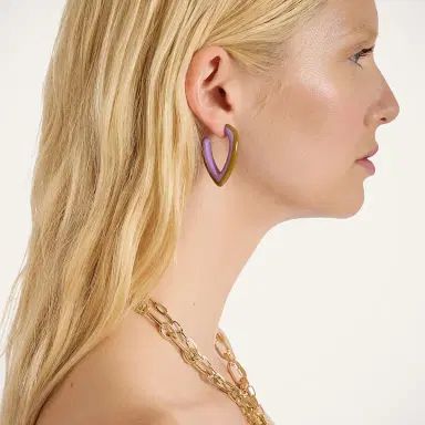La DoubleJ Dew Earrings Bicolor Mini | Thumbnail 1