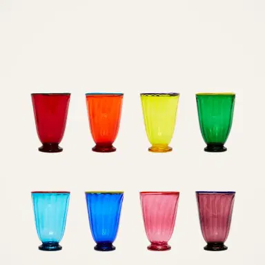 La DoubleJ Rainbow Glass Set of 8 | Thumbnail 2 La DoubleJ Rainbow Glass Set of 8 | Thumbnail 2