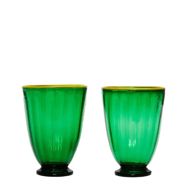 La DoubleJ Rainbow Glasses Set Of 2
