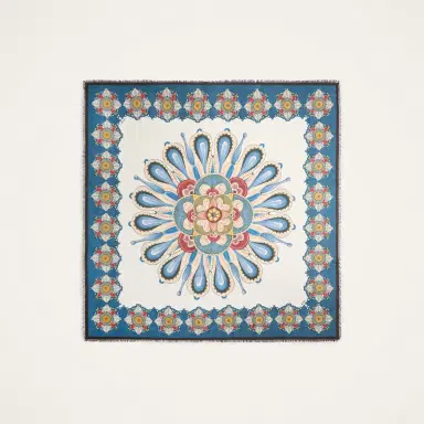 La DoubleJ Square Scarf | Thumbnail 6 La DoubleJ Square Scarf | Thumbnail 6