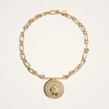 La DoubleJ Scarab Necklace | Thumbnail 2