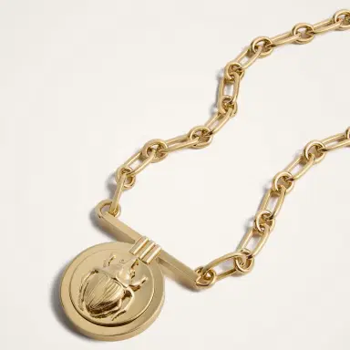 La DoubleJ Scarab Necklace | Thumbnail 3