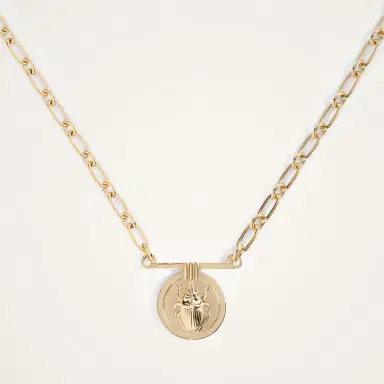 La DoubleJ Scarab Necklace | Thumbnail 4