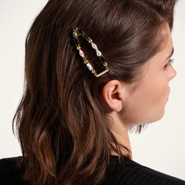 La Double J Crystals Hair Clip