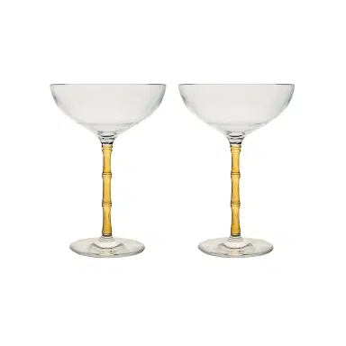 La DoubleJ Bamboo Coupe Set Of 2 | Thumbnail 1 La DoubleJ Bamboo Coupe Set Of 2 | Thumbnail 1
